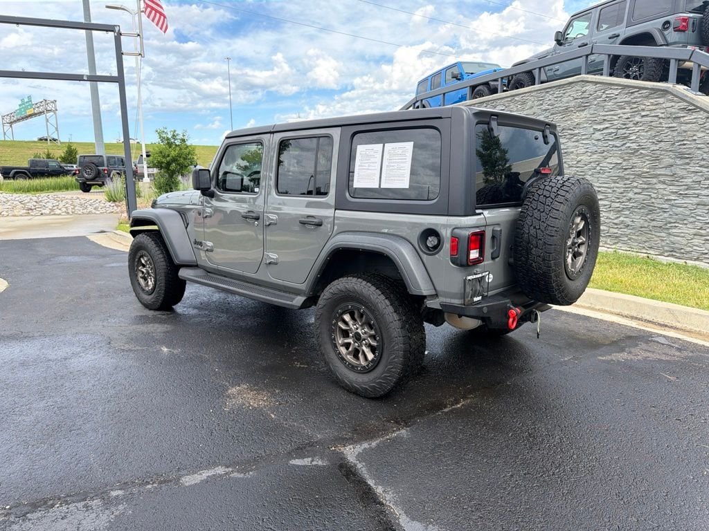 Used 2022 Gray Jeep Unlimited Sport S image 5