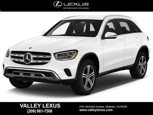 Used 2021 White Mercedes-Benz GLC 300 image 2