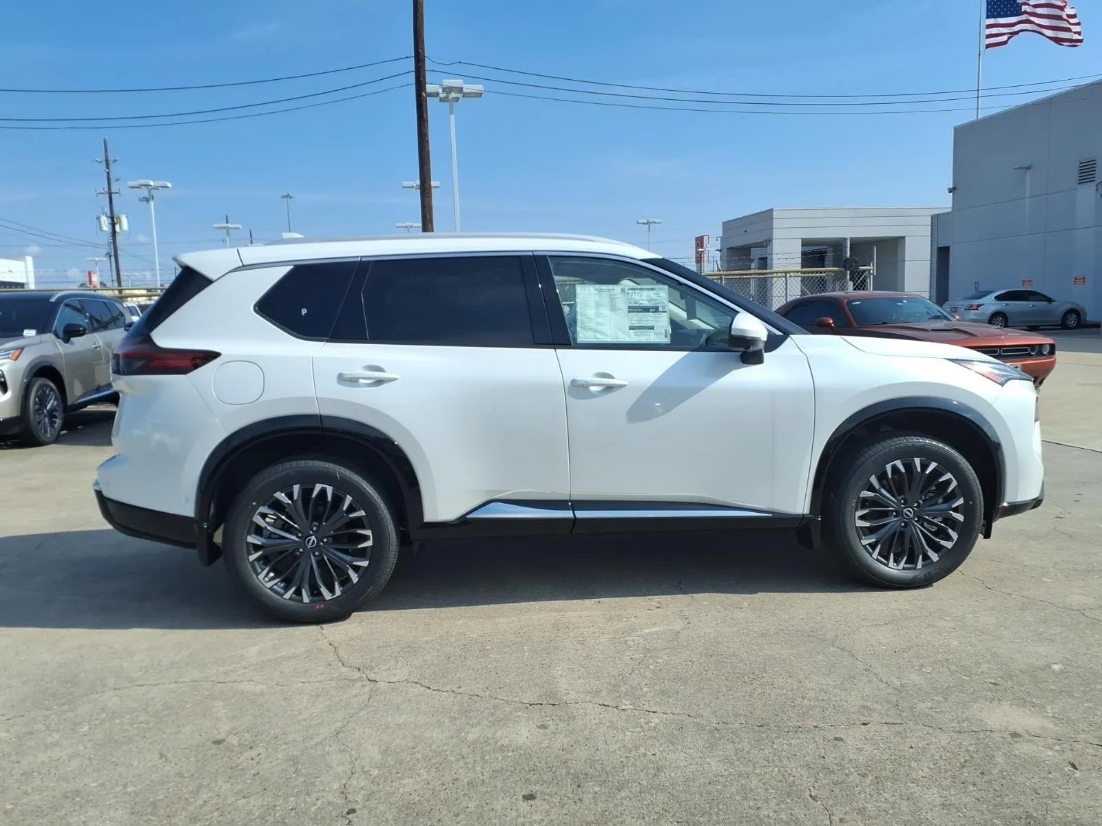 2026 Nissan Rogue Platinum White at Robbins Nissan