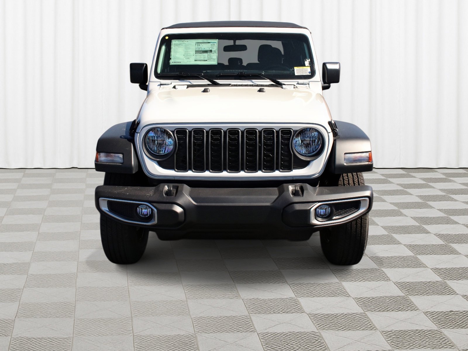 New 2026 Bright White Clear-Coat Exterior Paint Jeep Sport image 30