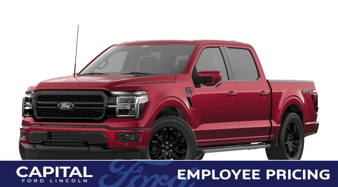 New 2026 RUBY RED METALLIC TINTED CC Ford Lariat image 1