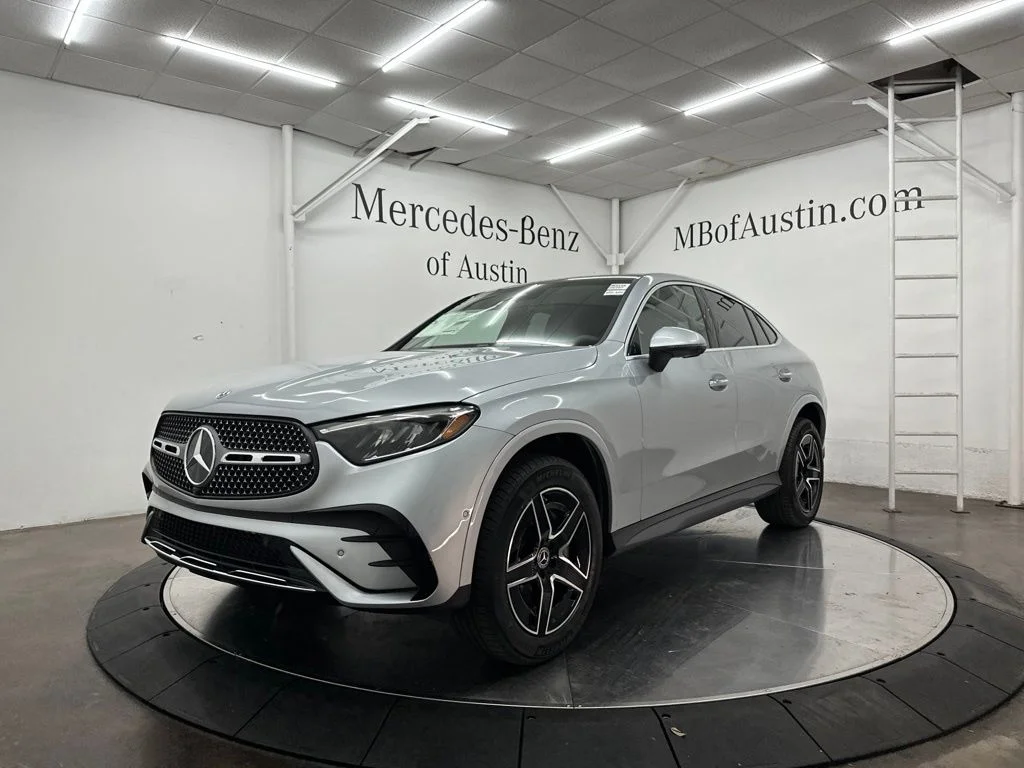 New 2026 Silver Mercedes-Benz GLC 300 Coupe image 3