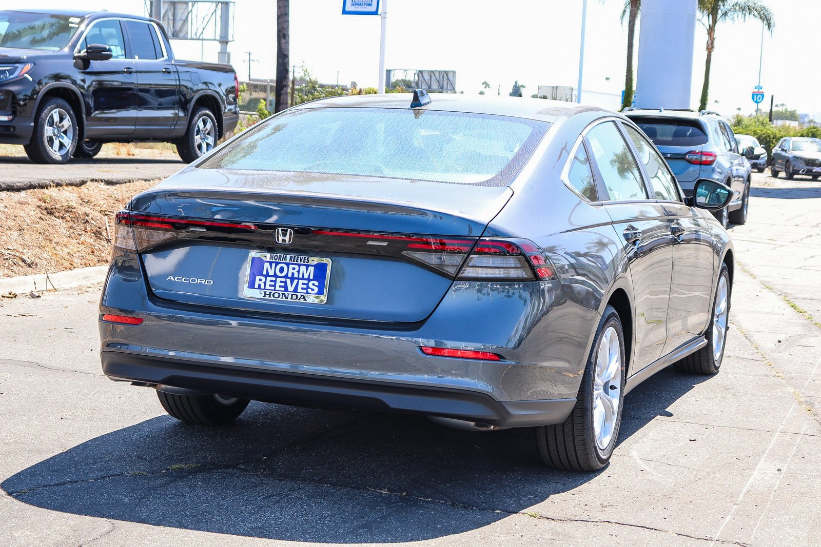 New 2026 Meteorite Gray Metallic Honda LX CVT image 9