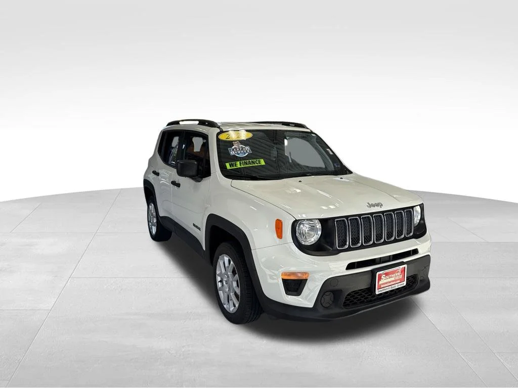 Used 2021 White Jeep Sport image 12