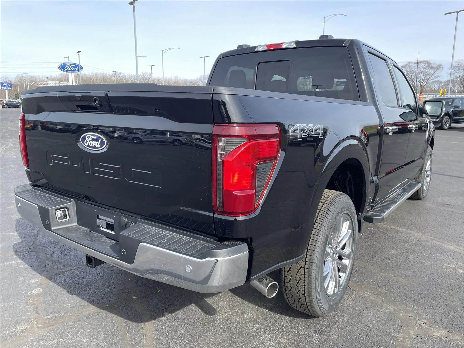 New 2026 Agate Black Metallic Ford XLT image 8