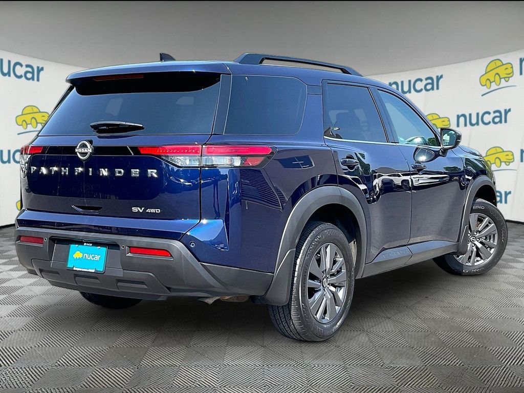 Used 2024 Deep Ocean Blue Pearl Nissan SV image 6
