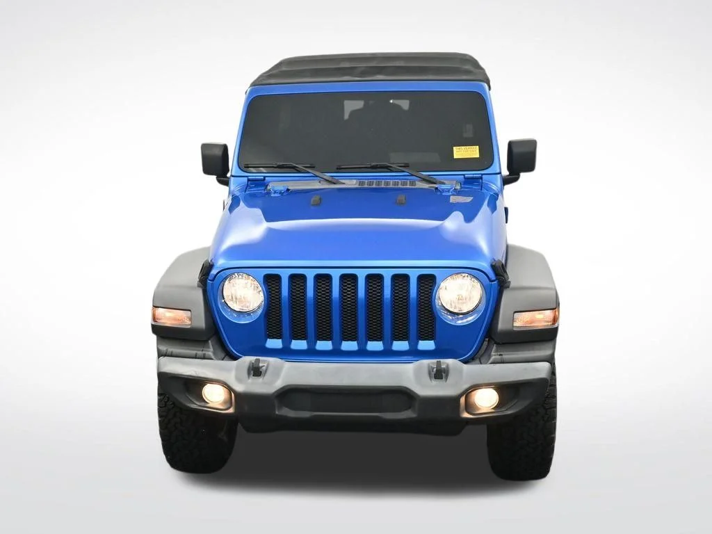 Used 2021 Blue Jeep Unlimited Sport S image 22