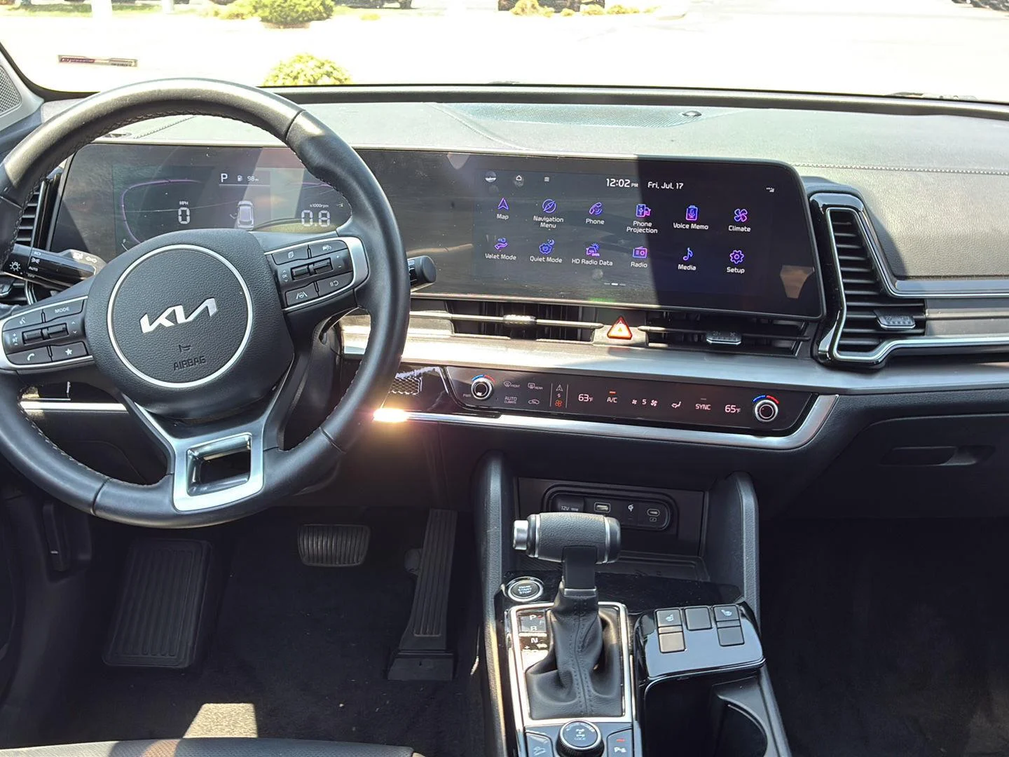 Used 2024 Gravity Gray Kia EX image 22