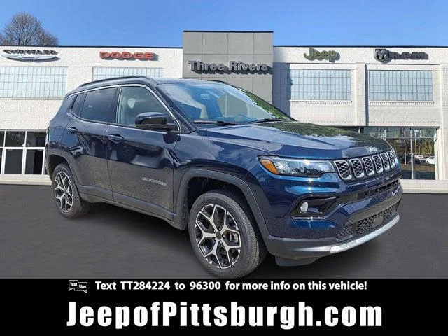 New 2026 Fathom Blue Pearl-Coat Exterior Paint Jeep Limited image 1