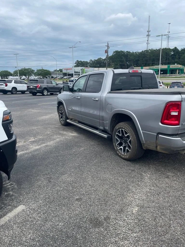 Used 2025 Billet Silver Metallic Clearcoat Ram Laramie image 2