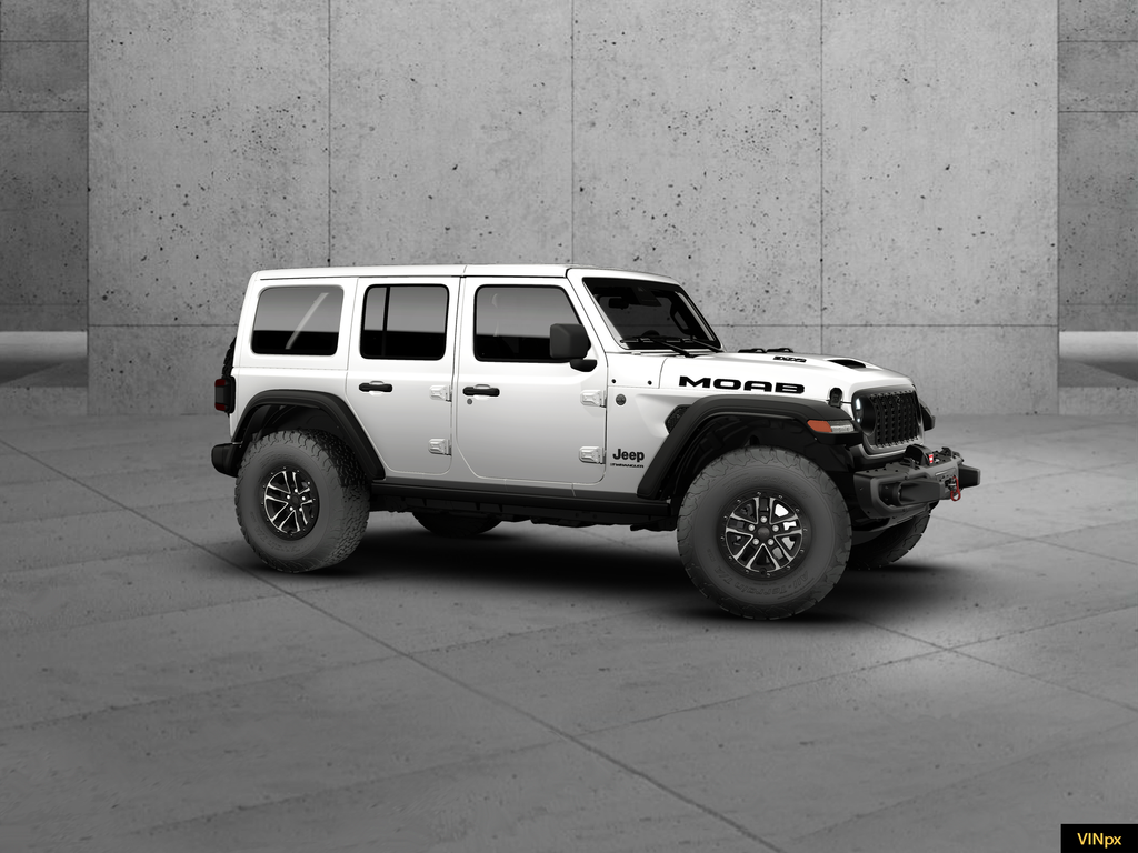 New 2026 Bright White Clear-Coat Exterior Paint Jeep  image 9
