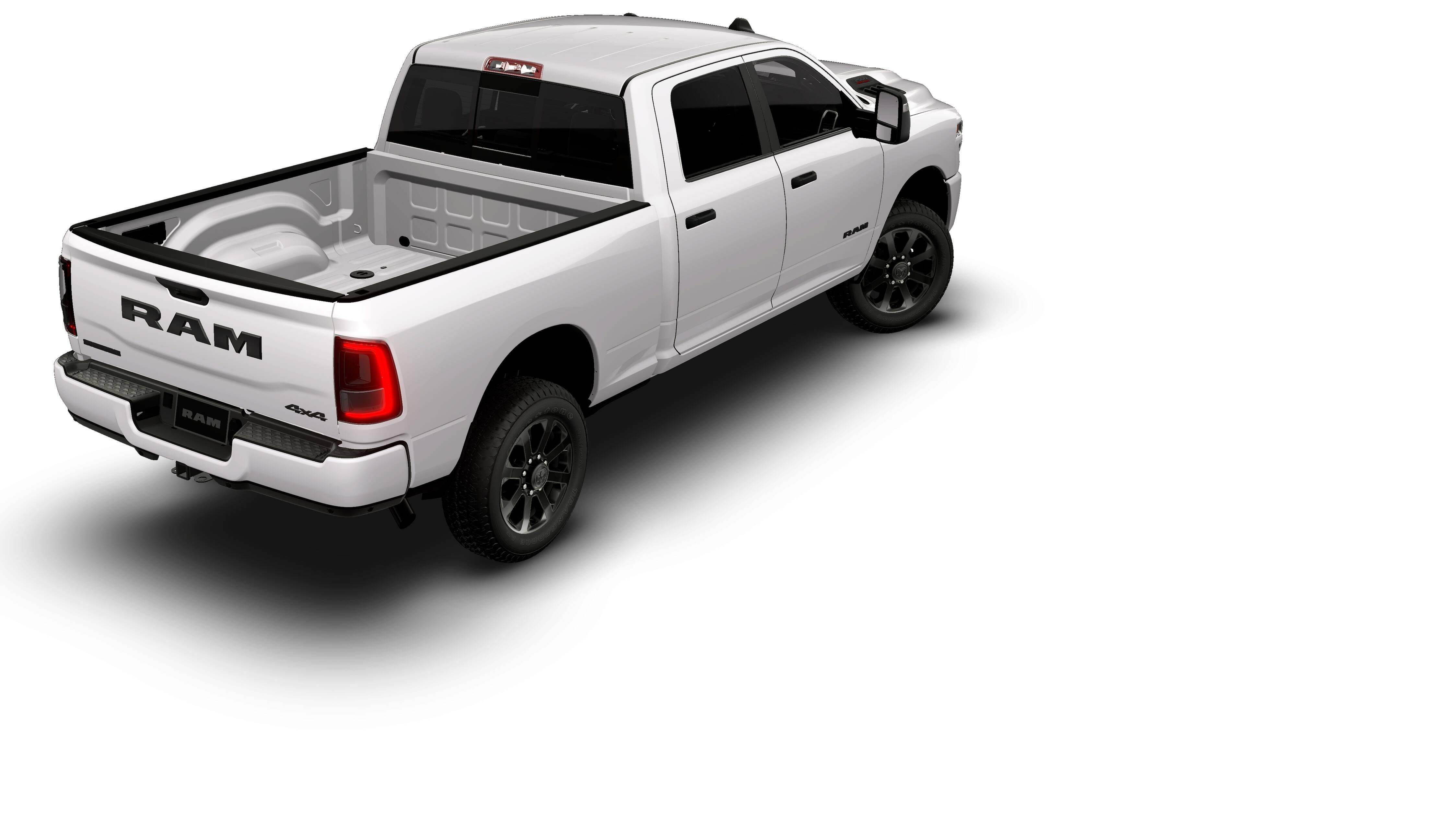 New 2026 Bright White Clear-Coat Exterior Paint RAM Big Horn image 14