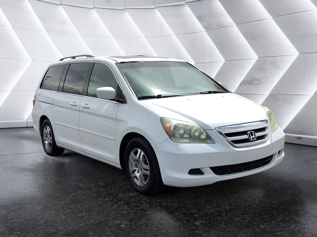 White 2005 Honda Odyssey EX-L FWD Minivan Front-Wheel Drive