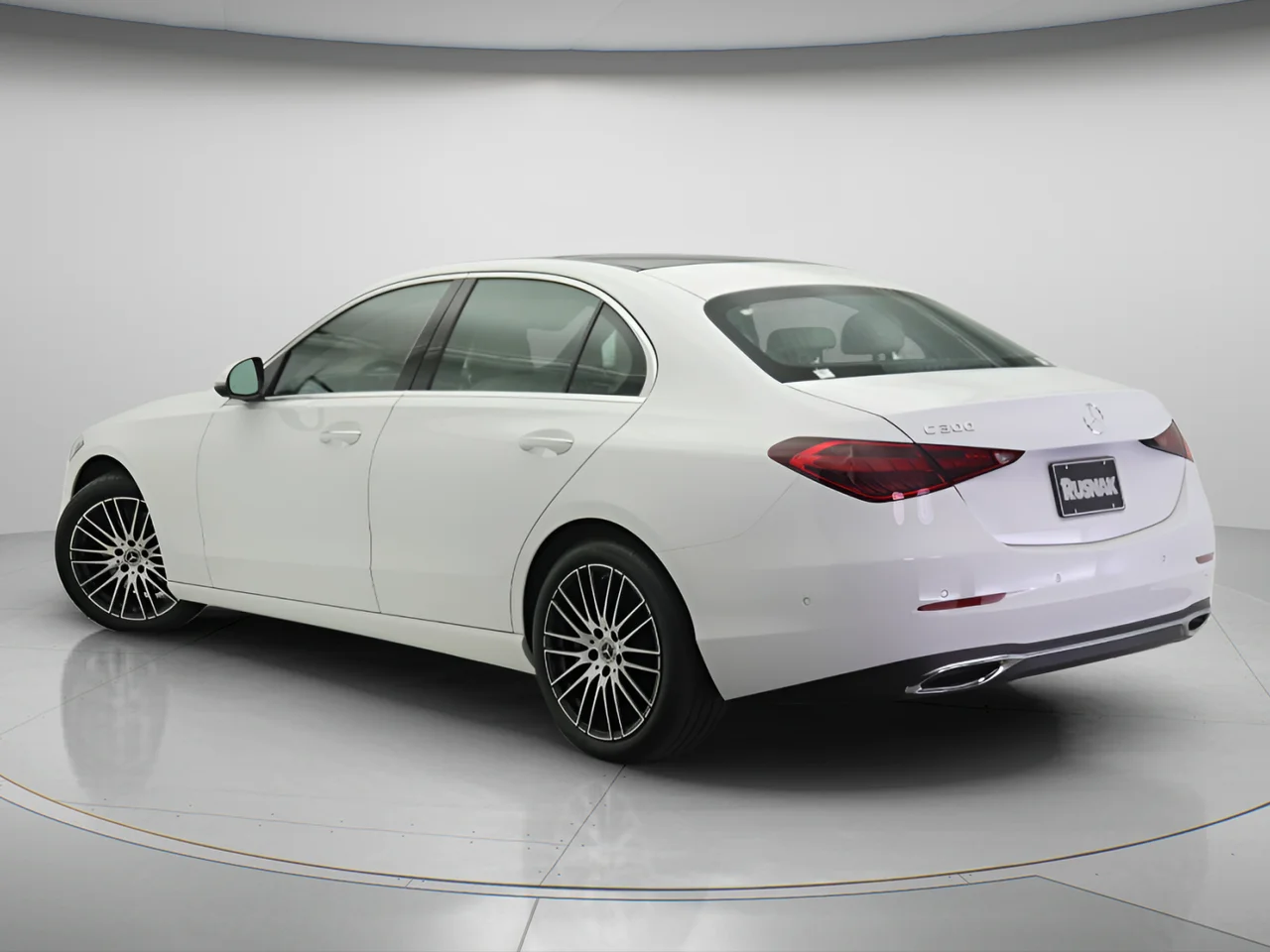 New 2026 Polar White Mercedes-Benz C 300 image 2