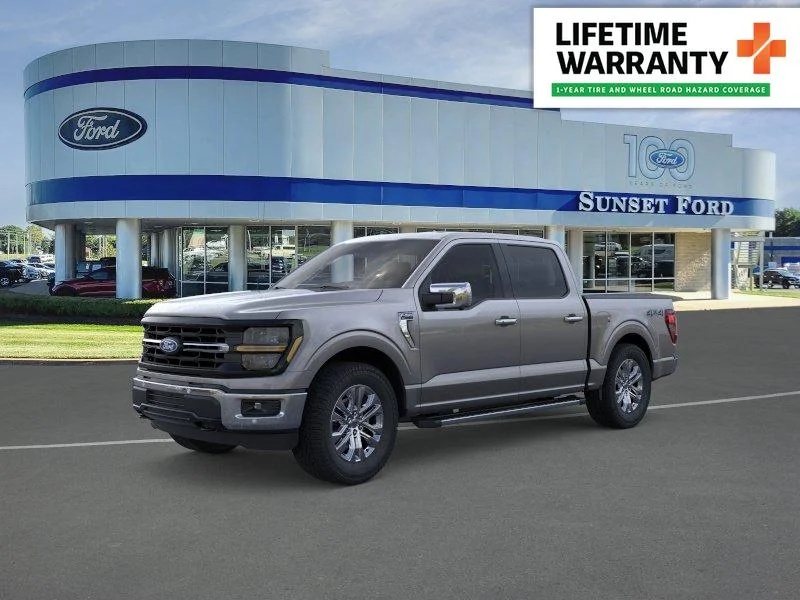 New 2026 Carbonized Gray Metallic Ford XLT image 1