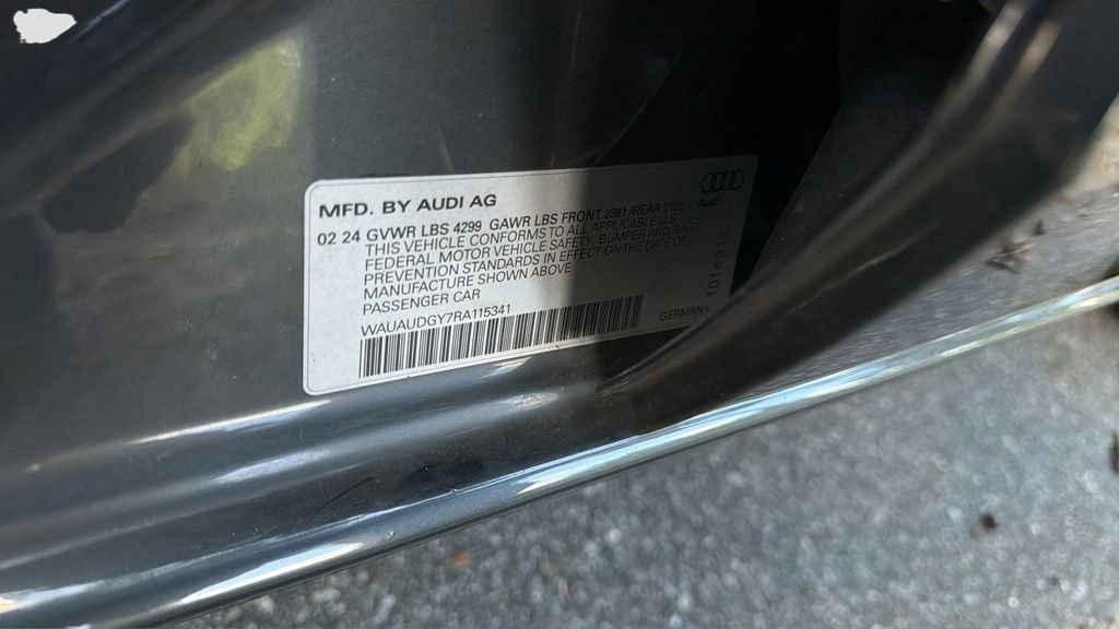 Used 2024 Gray Audi 40 Premium image 34