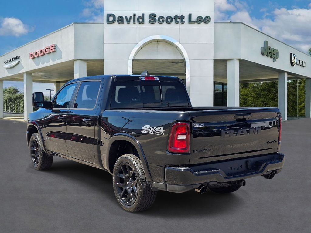 New 2026 Diamond Black Crystal Pearl-Coat Exterior Paint RAM Laramie image 9