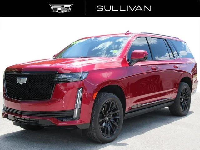 Used 2024 Red Cadillac Sport image 4