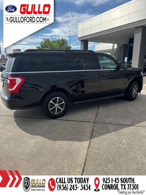 Used 2021 Agate Black Metallic Ford XLT image 3