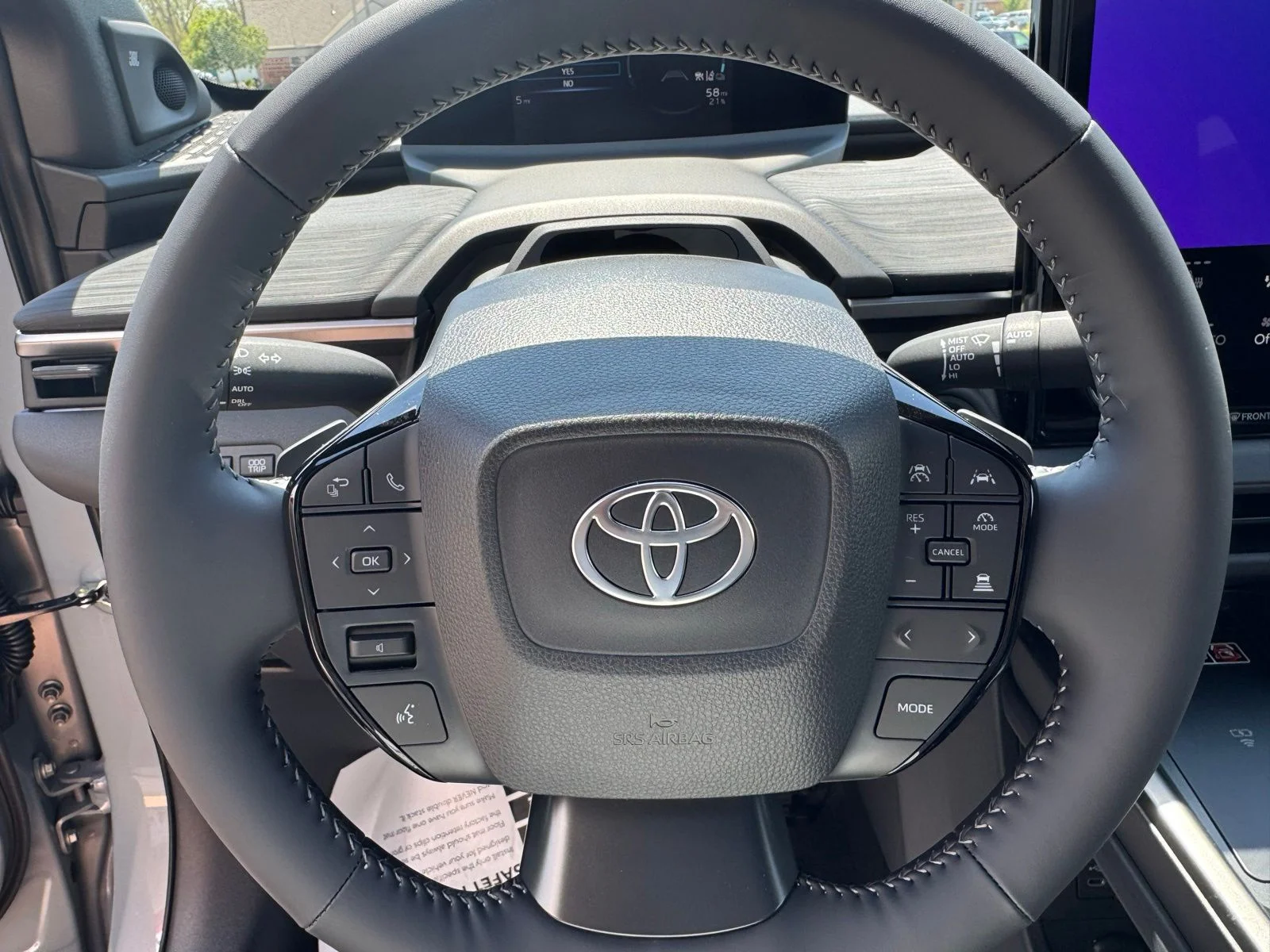 New 2026 Cement with Midnight Black Metallic roof <sup>1</sup> Toyota  XSE image 13