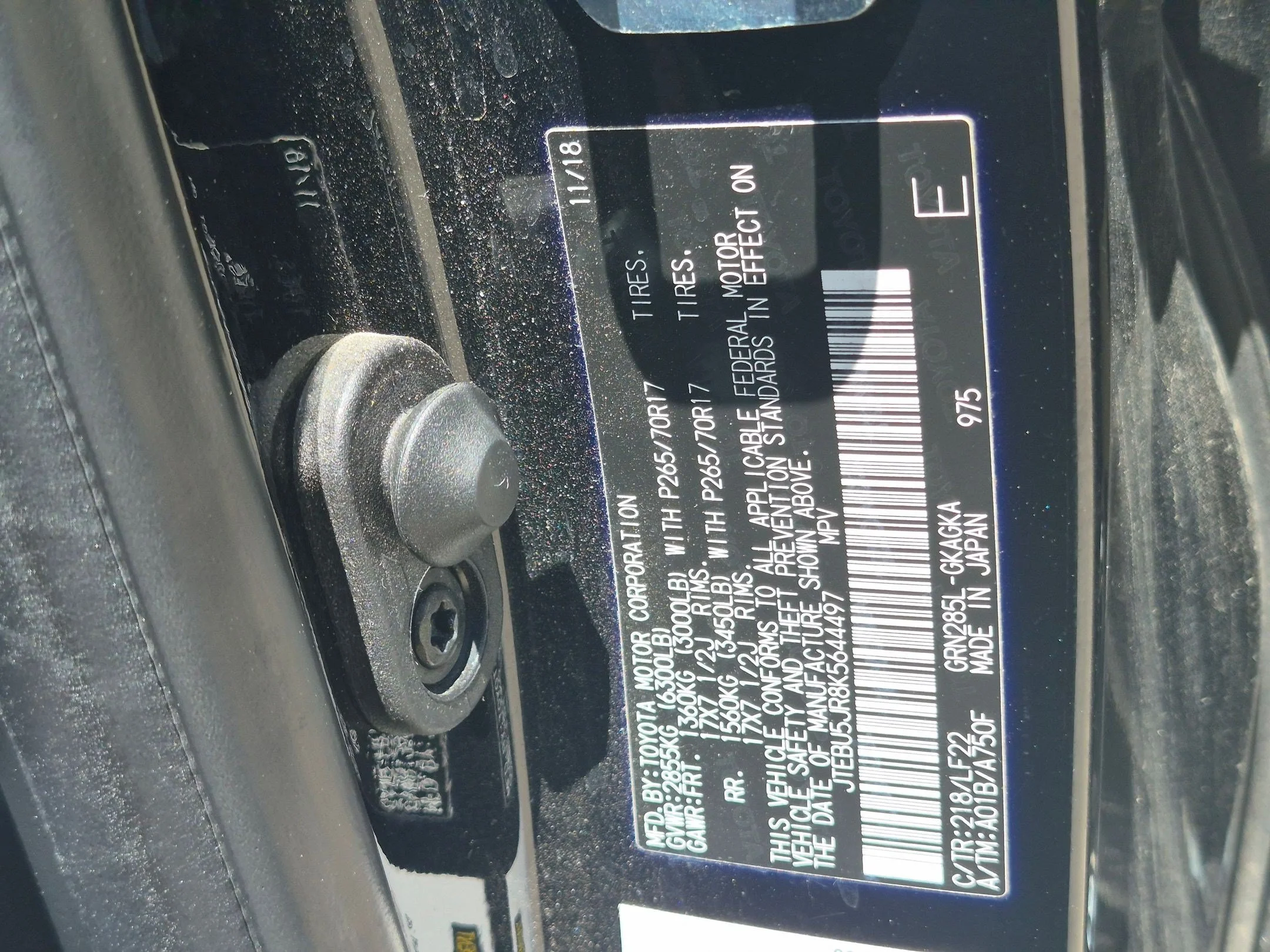 Used 2019 Midnight Black Metallic Toyota TRD Pro image 33