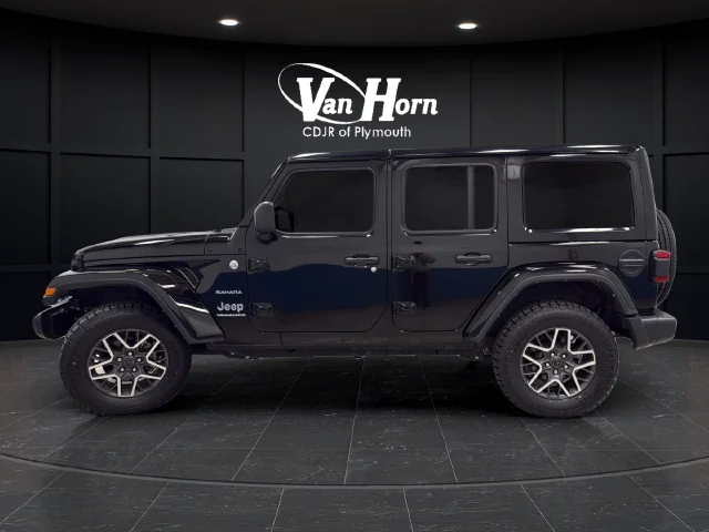 Used 2024 Black Clearcoat Jeep Sahara image 4