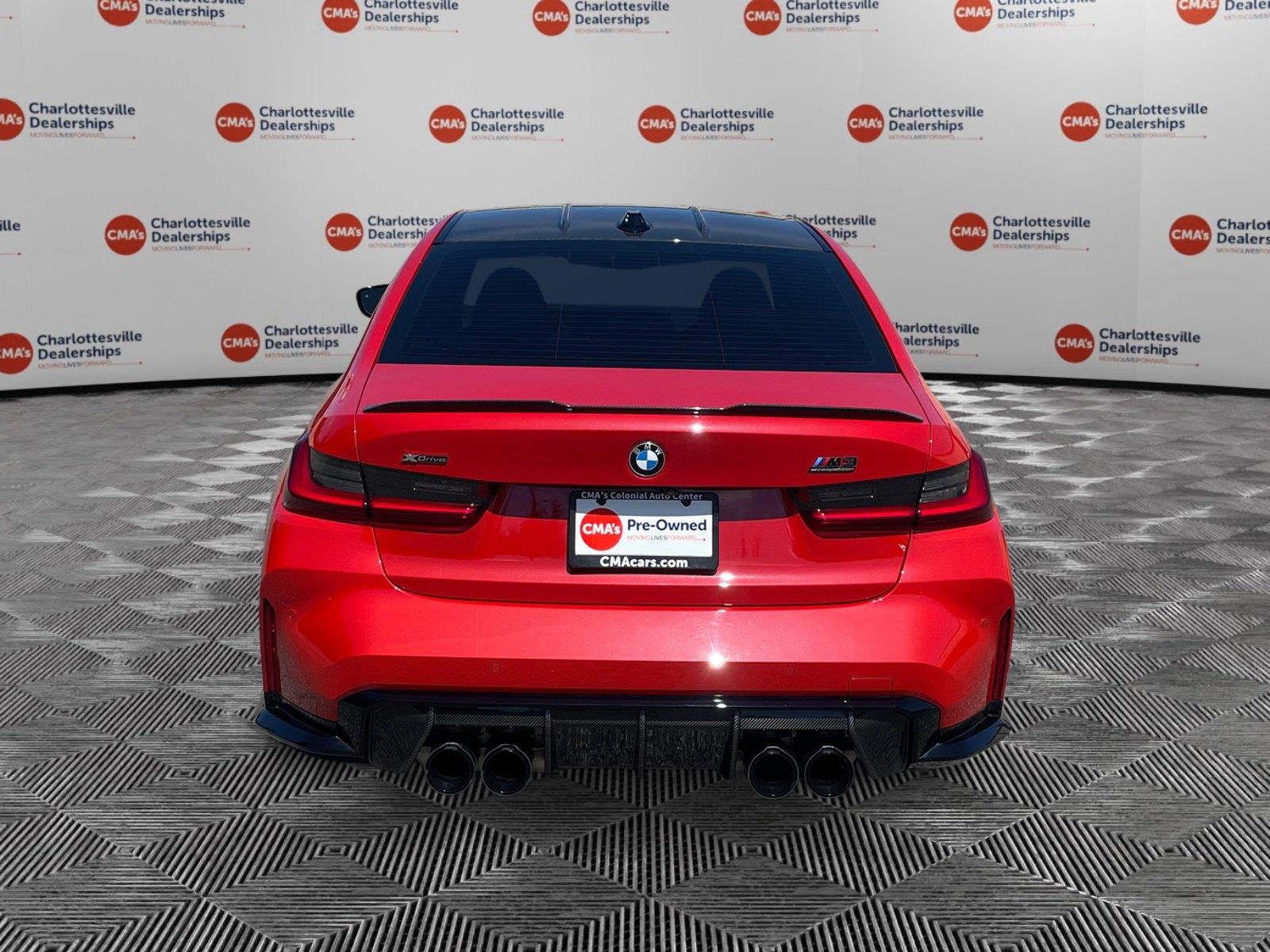 Used 2025 Toronto Red Metallic BMW Competition xDrive image 4