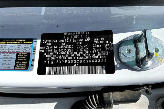 Used 2024 White Kia SX X-Line image 5