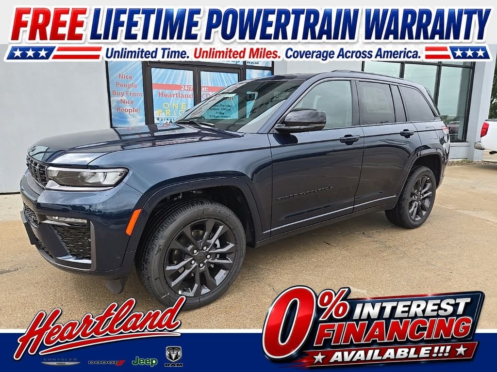 New 2026 Fathom Blue Pearl-Coat Exterior Paint Jeep Limited Reserve image 3