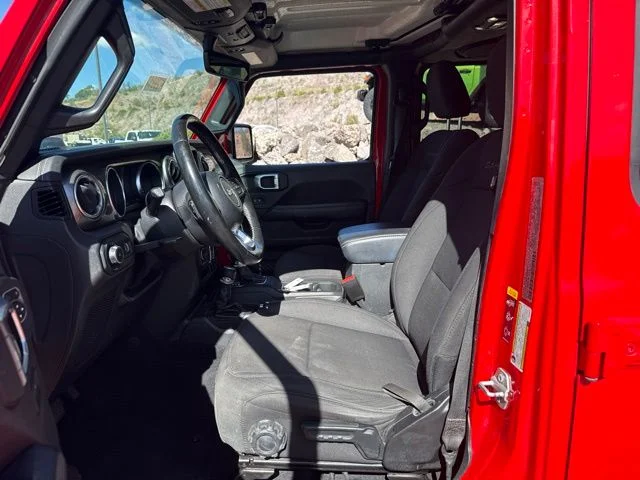 Used 2023 Red Jeep Sahara image 7