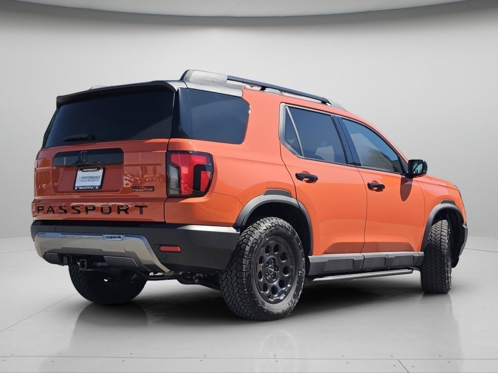 New 2026 Sunset Orange Honda TrailSport Blackout Elite image 28