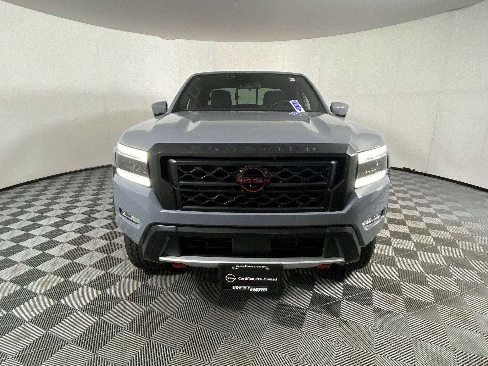Certified Used 2023 Boulder Gray Pearl Nissan PRO-4X image 2