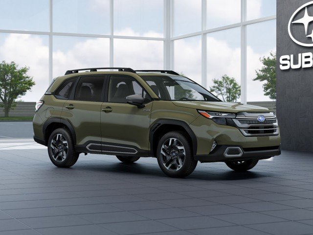 New 2026 AUTUMN GREEN METALLIC Subaru Limited Hybrid image 1