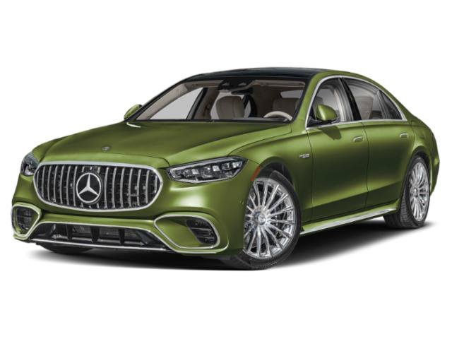 New 2024 MANUFAKTUR Olive Metallic Mercedes-Benz AMG® S 63 E 4MATIC® Sedan image 14