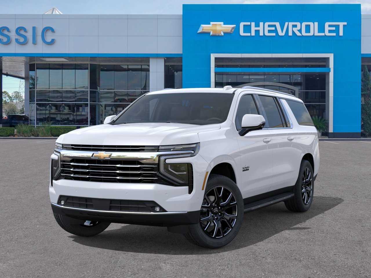 2026 Chevrolet Suburban LT White at Classic Elite Chevrolet Hwy 6