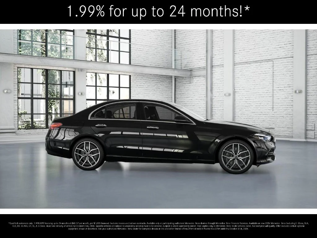 New 2026 Black Mercedes-Benz C 300 image 15