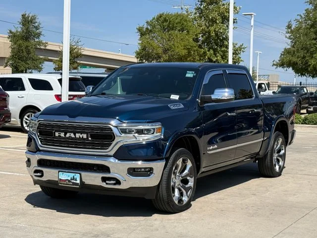 Used 2022 Patriot Blue Pearlcoat Ram Limited image 7