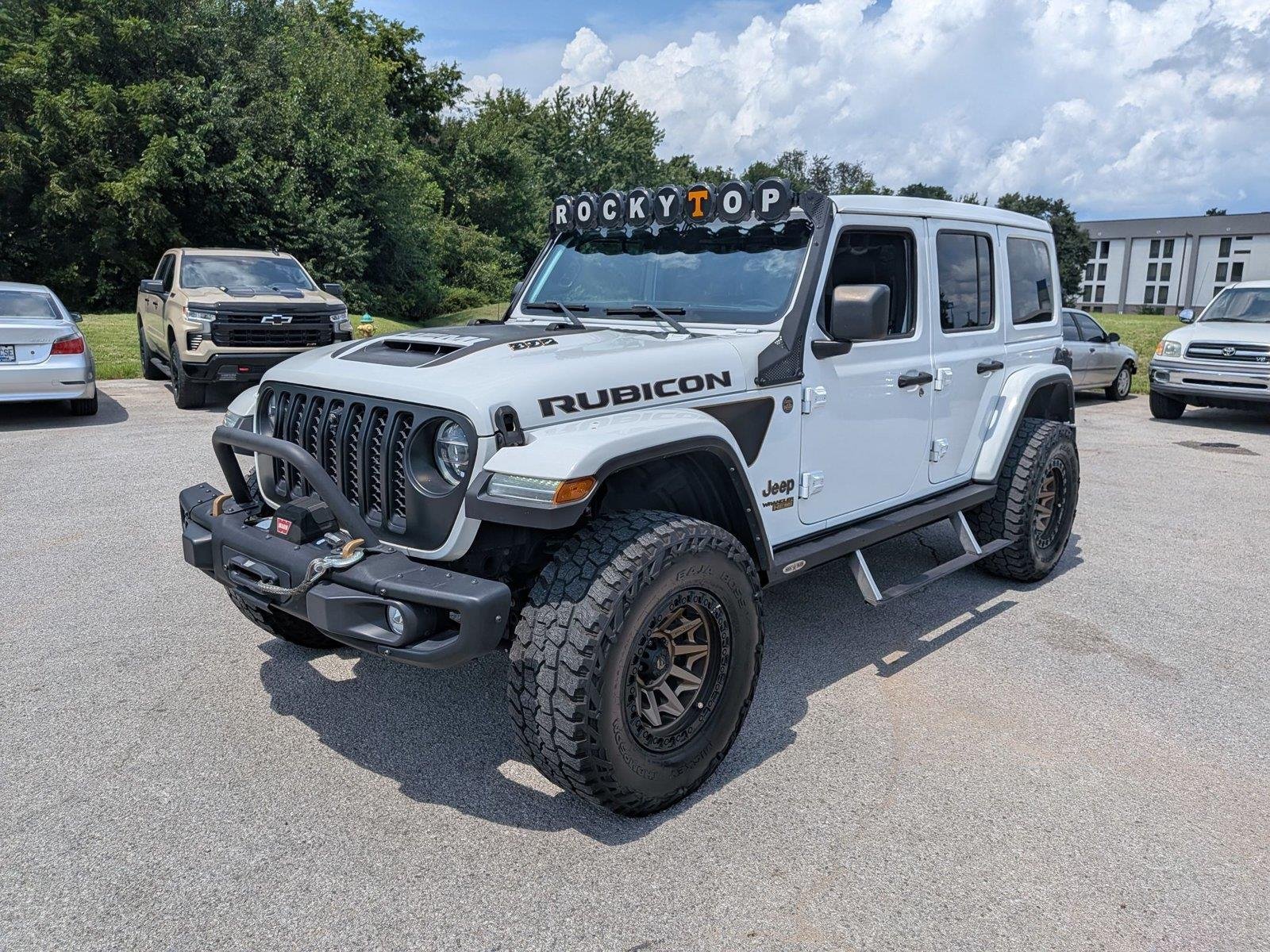 Used 2021 Bright White Clearcoat Jeep Unlimited Rubicon 392 image 9