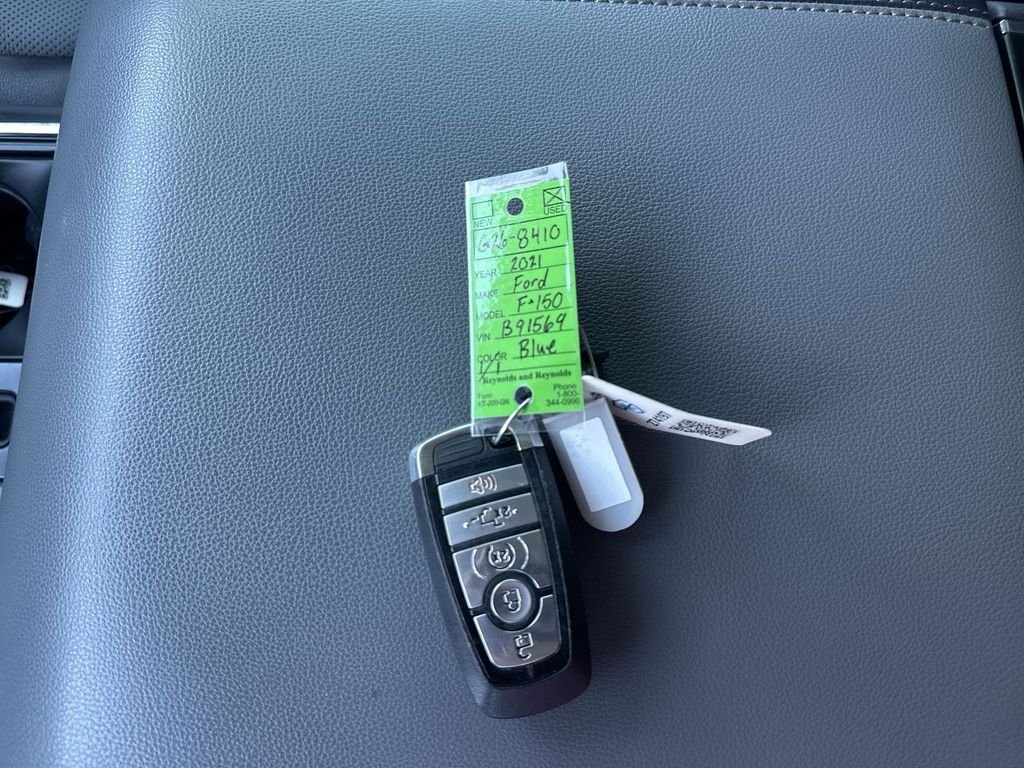 Used 2021 Blue Ford Lariat image 28
