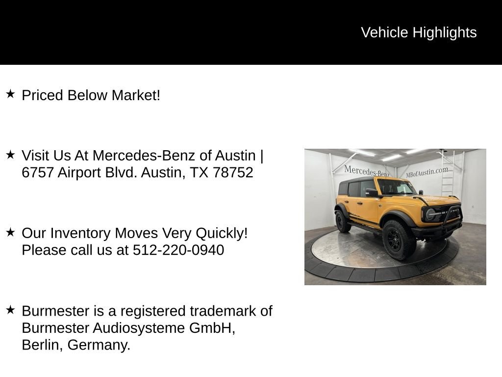 Used 2022 Orange Ford Wildtrak image 6