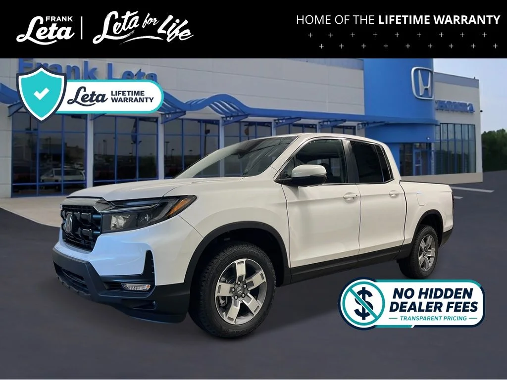 New 2026 Platinum White Honda RTL image 1