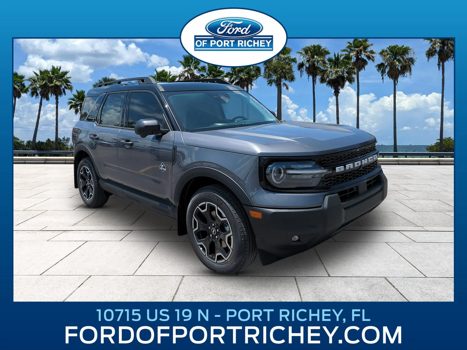 New 2026 Carbonized Gray Metallic Ford Outer Banks® image 1