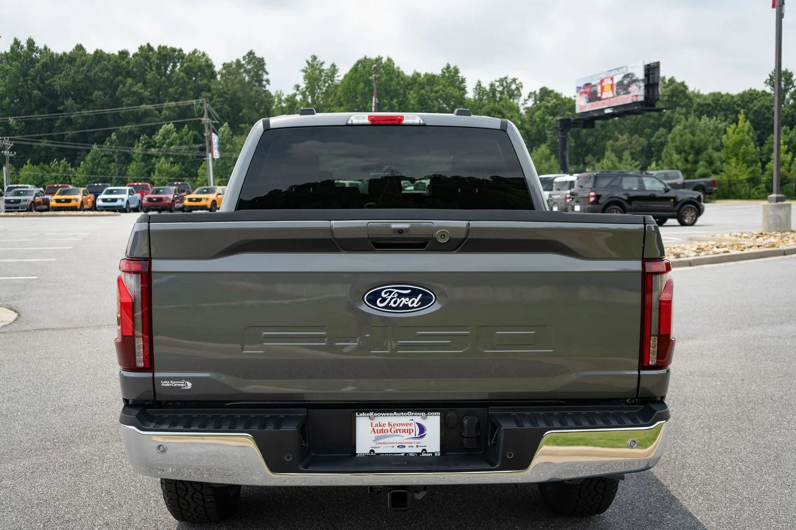 New 2026 Carbonized Gray Metallic Ford Lariat® image 8