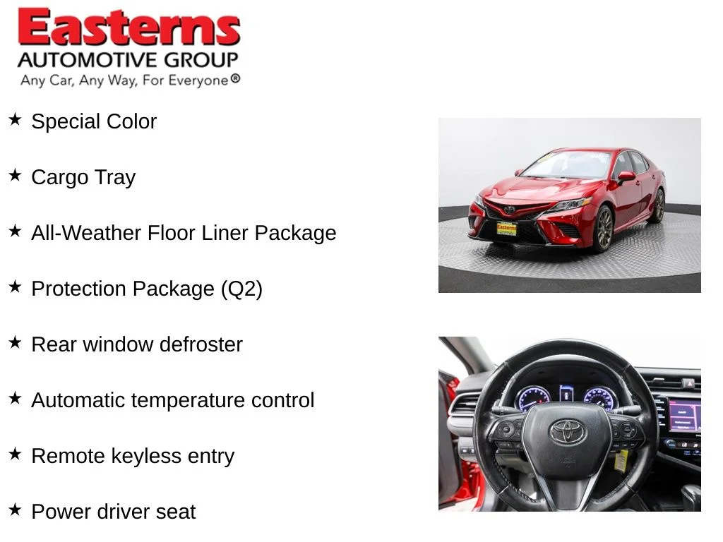 Used 2020 Red Toyota SE image 11
