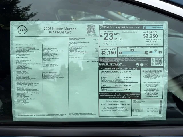 New 2026 Aurora Blue Pearl Metallic Nissan Platinum image 31