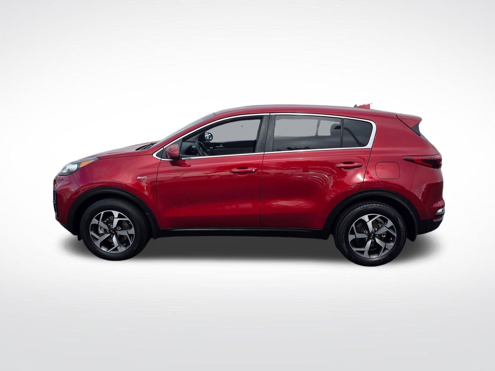 Used 2021 Hyper Red Kia LX image 8