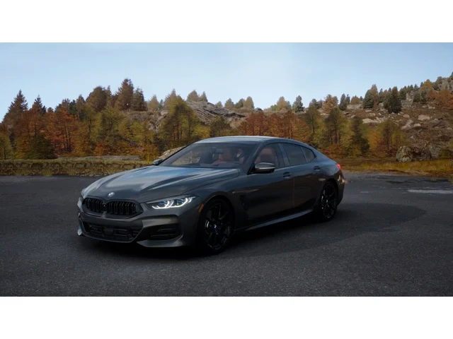 Gray (Dravit Grey Metallic) 2026 BMW 8 Series 840i Gran Coupe RWD Coupe Rear-Wheel Drive