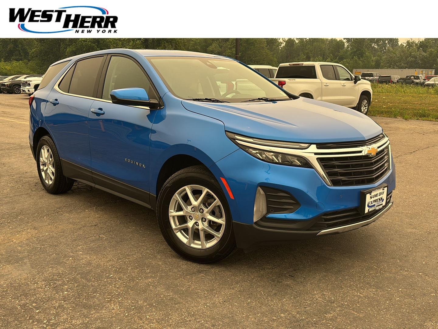 Used 2024 Riptide Blue Metallic Chevrolet LT image 1