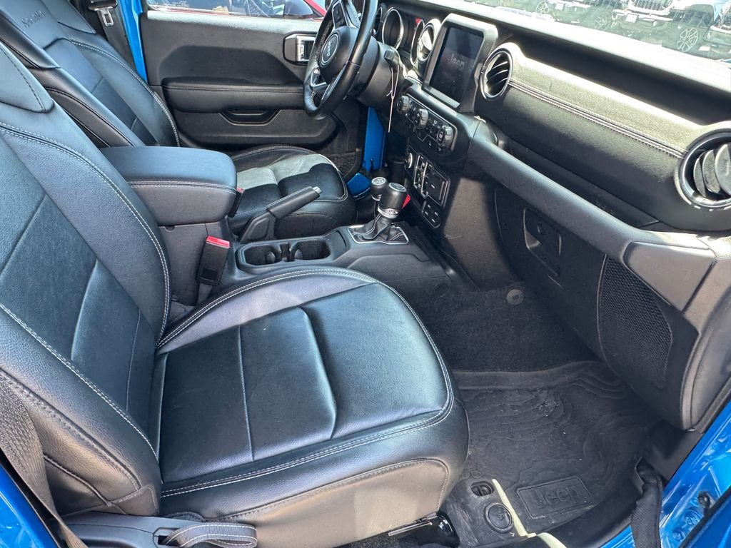 Used 2023 Blue Jeep Sahara 4xe image 9