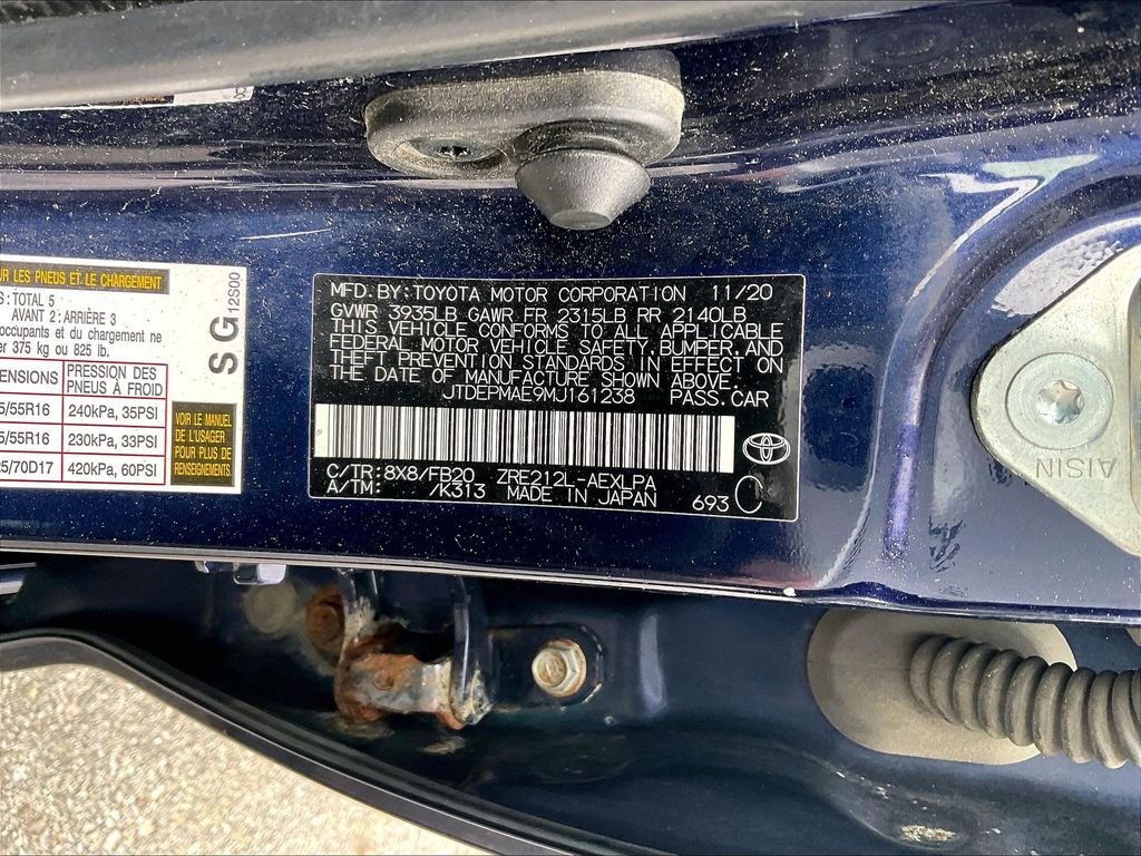 Used 2021 Blueprint Toyota LE image 30